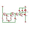 DC Motor Control 74HC00の回路図