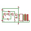 電子ルーレットの回路図