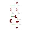 暗くなるとLED点灯の回路図