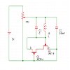 Lambda Diode OSCの回路図