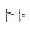 MOSFETのゲート閾値電圧測定の回路図