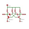 AstableMultiVibratorの回路図