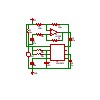 音がするとLED点灯の回路図