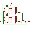 Decimal 2-digit Programmable Dividerの回路図