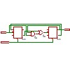 Asynchronous Ternary Counterの回路図
