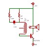 電子ブザーの回路図