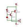 電子メトロノームの回路図